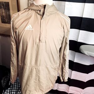 Adidas 1/4 zip light weight jacket